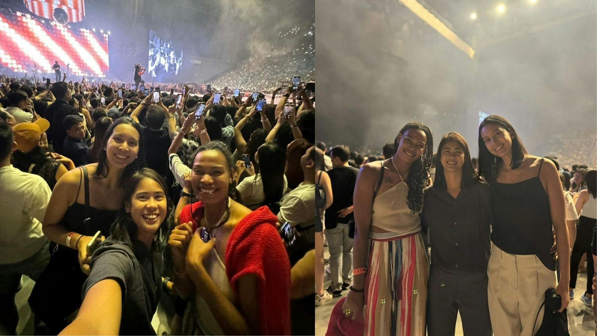 ILYSB: Cherry Nunag, Deanna Wong, and Kat Tolentino are present at LANY’s A Beautiful Blur: The World Tour